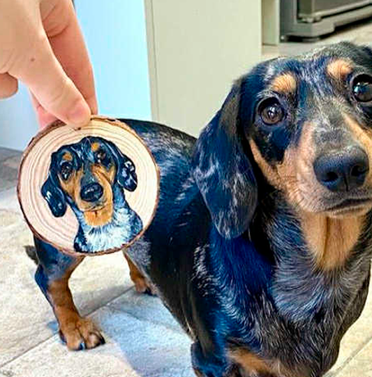 Small Hanging Log Slices
